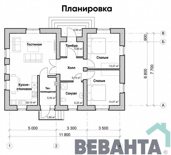 Дом 80 кв м одноэтажный