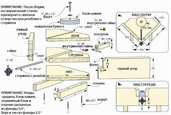 Изготовление универсальной угловой струбцины собственными силами